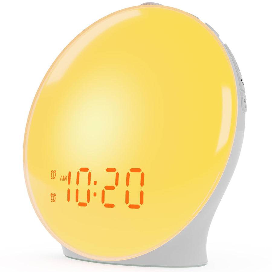 Oceanfront Sunrise Glow Alarm Clock