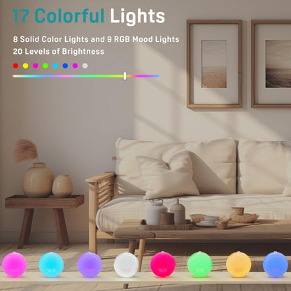 Oceanfront Sunrise Glow Alarm Clock